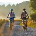 En bicicleta por las zonas rurales de Bled