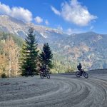 Carretera de montaña a Kofce Karawanke